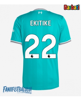 Liverpool Hugo Ekitike #22 Tricou Fotbal Replică 2025-26 Barbati Treilea
